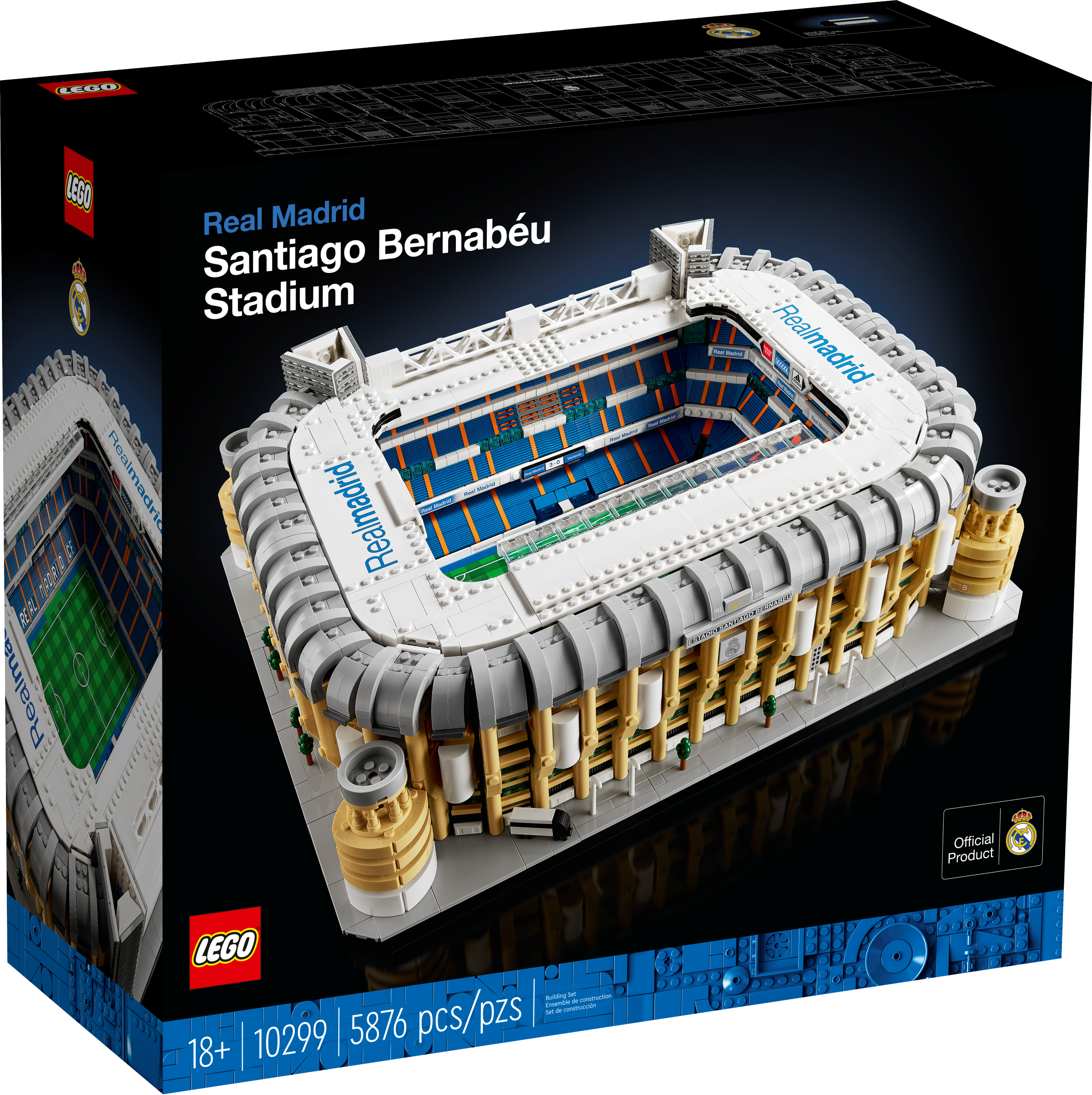El estadio Santiago Bernabéu ya se puede levantar con piezas de LEGO