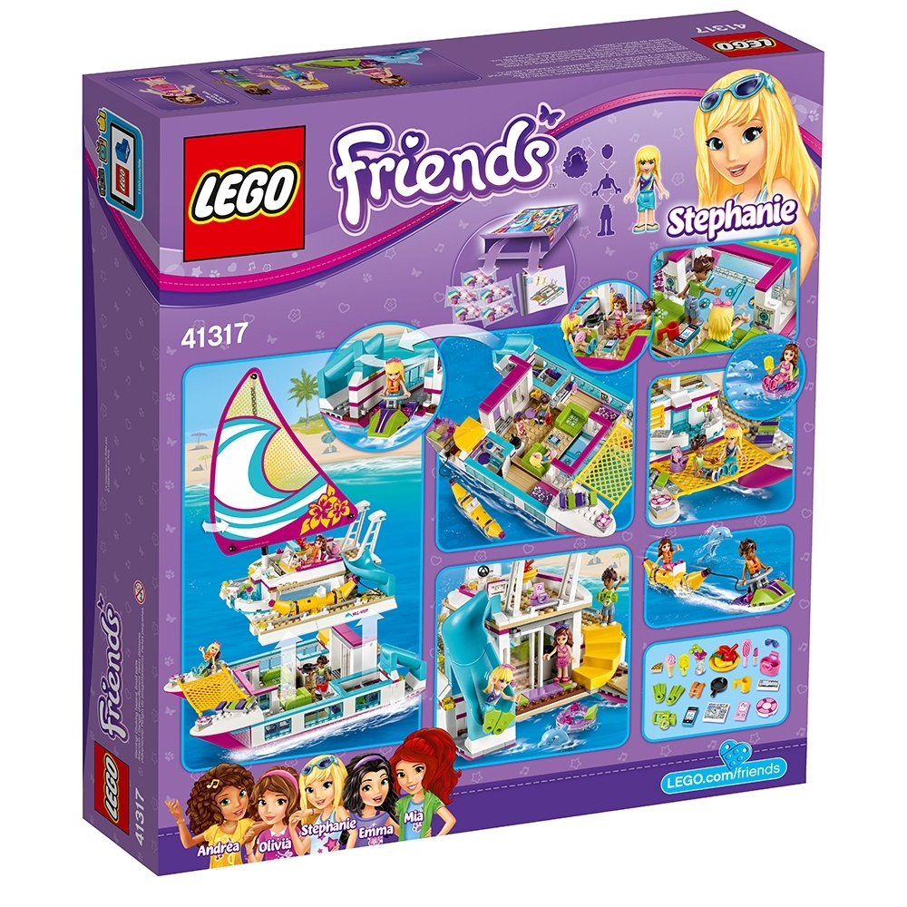 Lego Friends Sunshine Catamaran for sale online 41317 