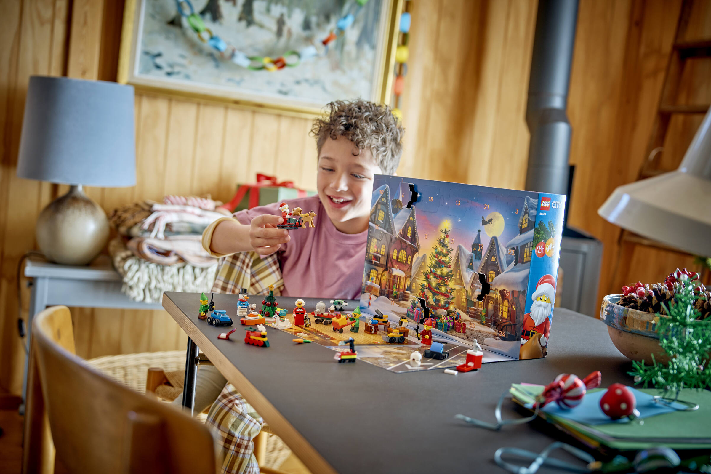Xiujuers Calendrier De L'Avent Blocs De Construction – 24 Surprises De Noël – 6-12 Ans – Modèles Rennes, Sapin, Père Noël
