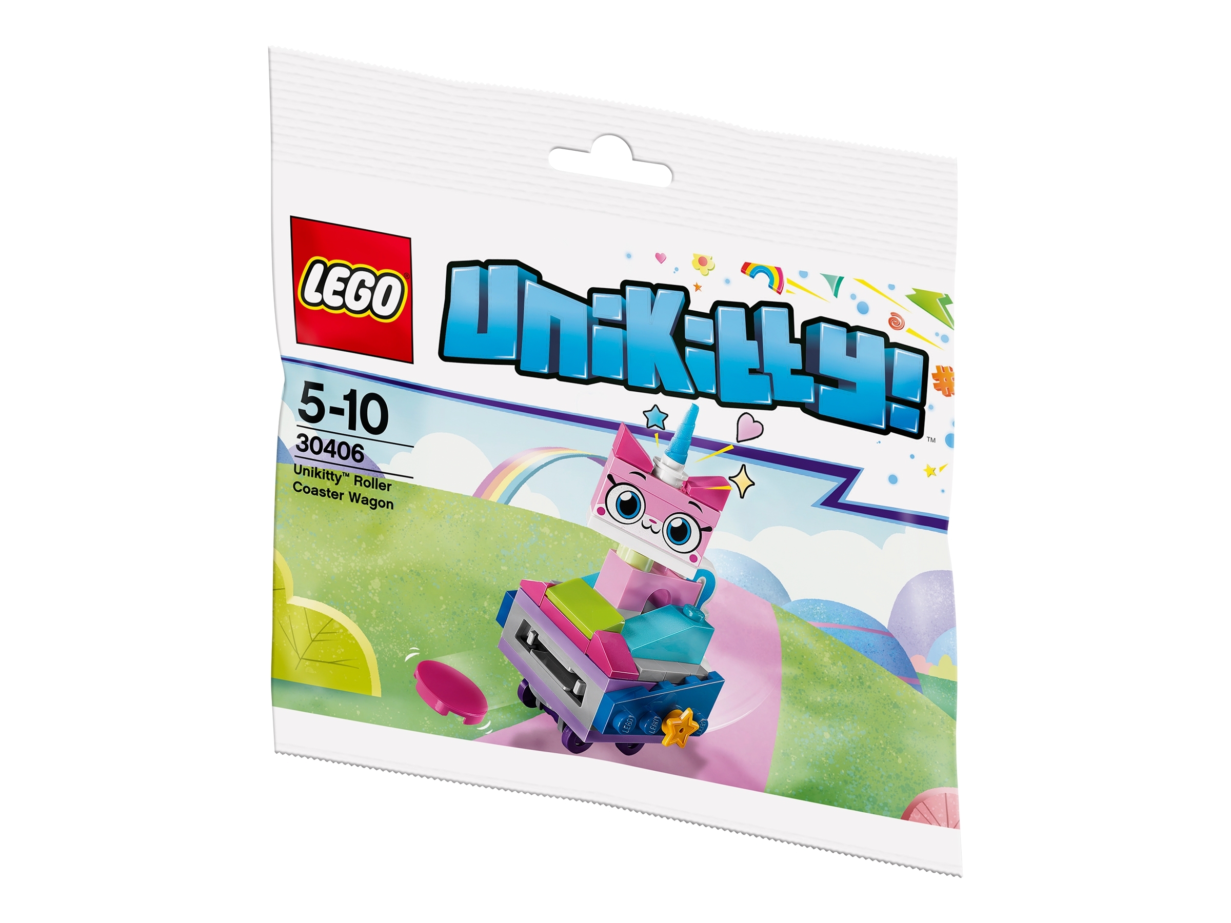 Details about  / LEGO Unikitty Roller Coaster Wagon Set 30406 Brand New Sealed in Bag Lot Of 5