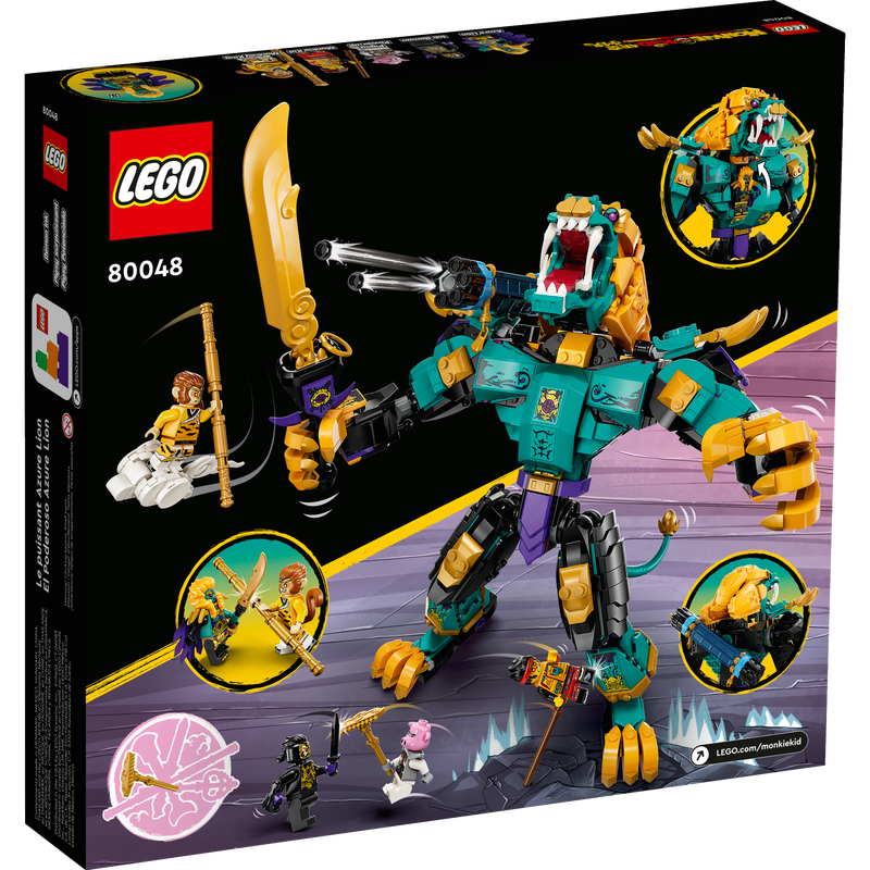 The Mighty Azure Lion 80048 | Monkie Kid™ | Buy online at the The Mighty Azure Lion 80048 | Monkie Kid™ | Buy online at the