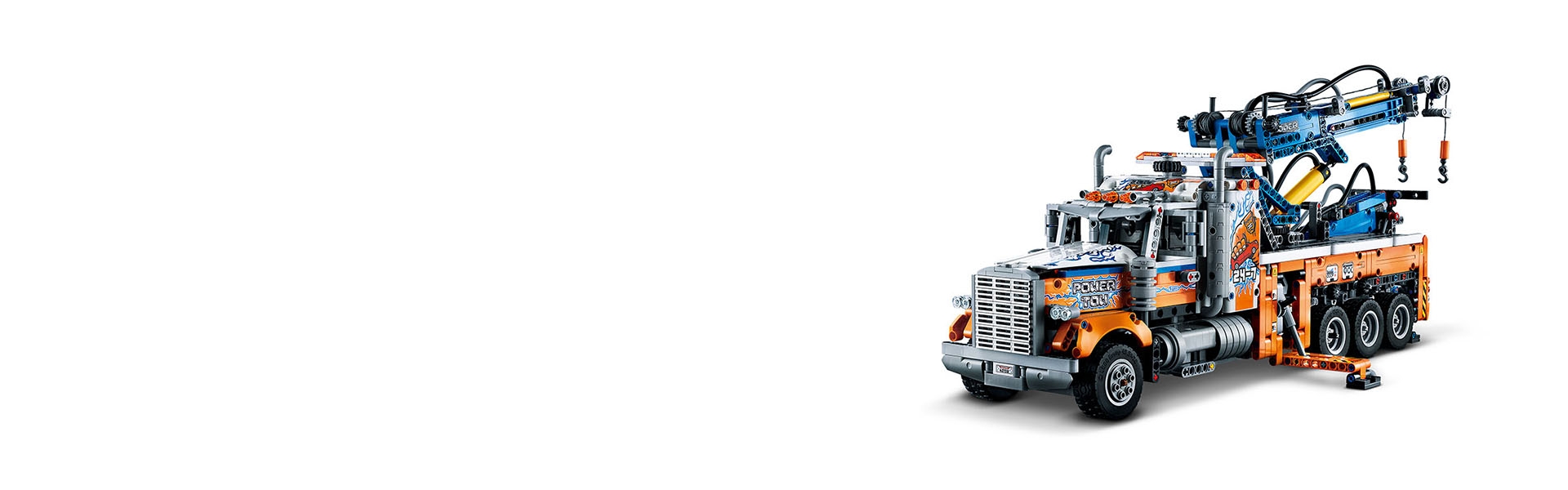 Heavy-duty Tow Truck 42128 | Technic | Buy online at the Official