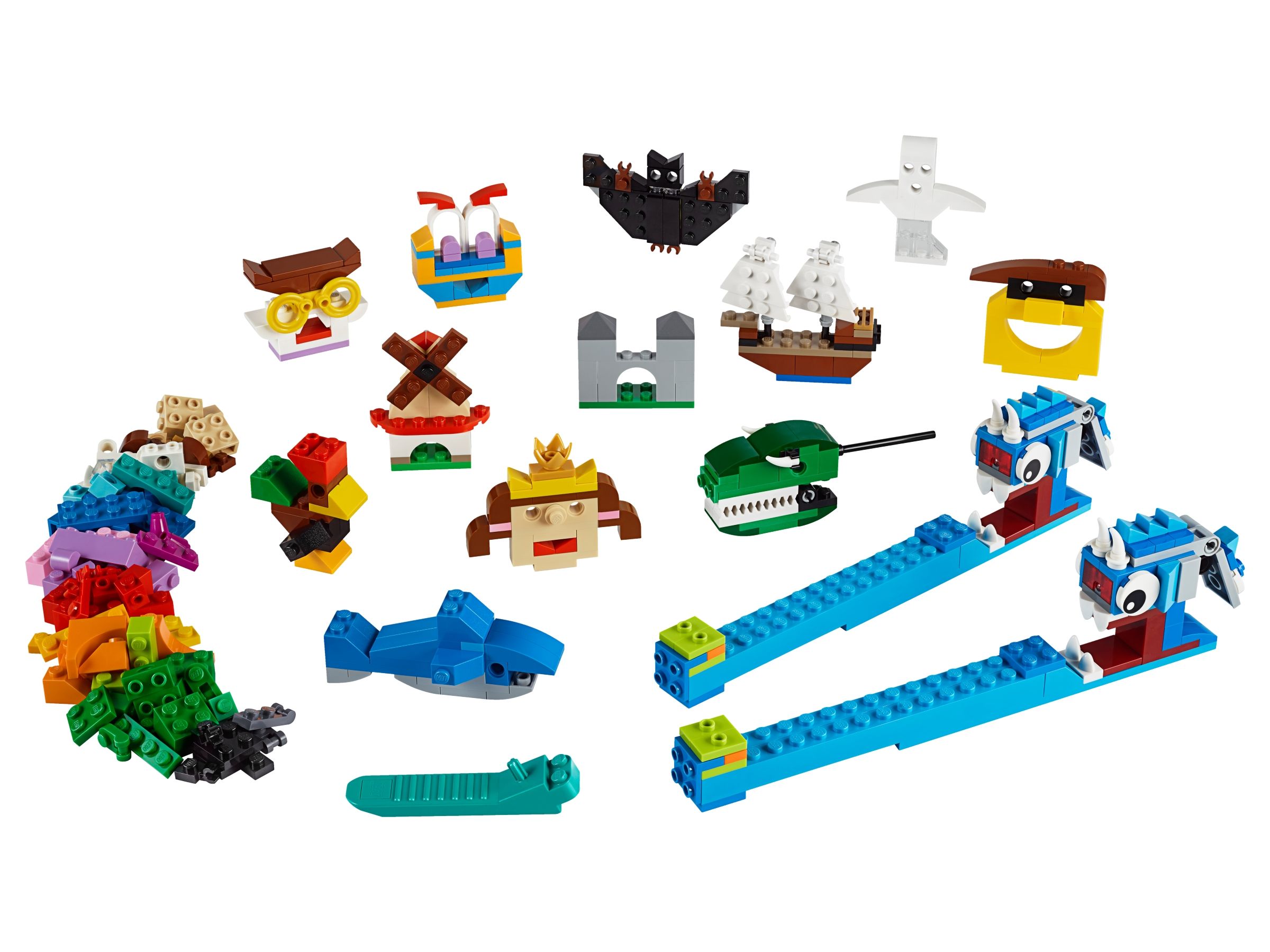 Image of LEGO 11009 Bausteine - Schattentheater Bausteinset, Mehrfarbig