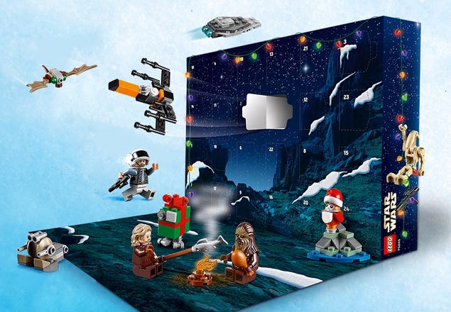 Donation Jakke amerikansk dollar LEGO® Star Wars™ Advent Calendar 75245 | Star Wars™ | Buy online at the  Official LEGO® Shop US