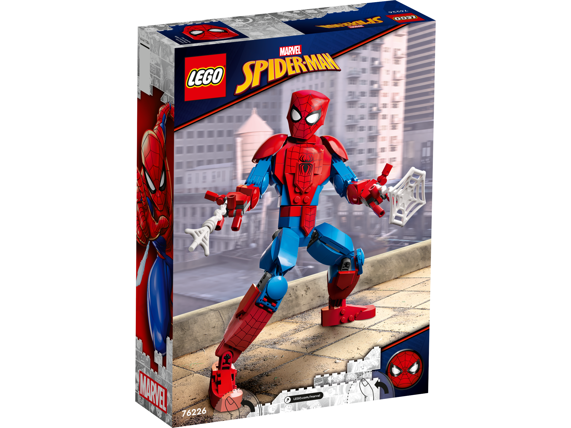 LEGO MOC Spider-Man Figure & Bust (2 x 76226) by anderson_brick_art