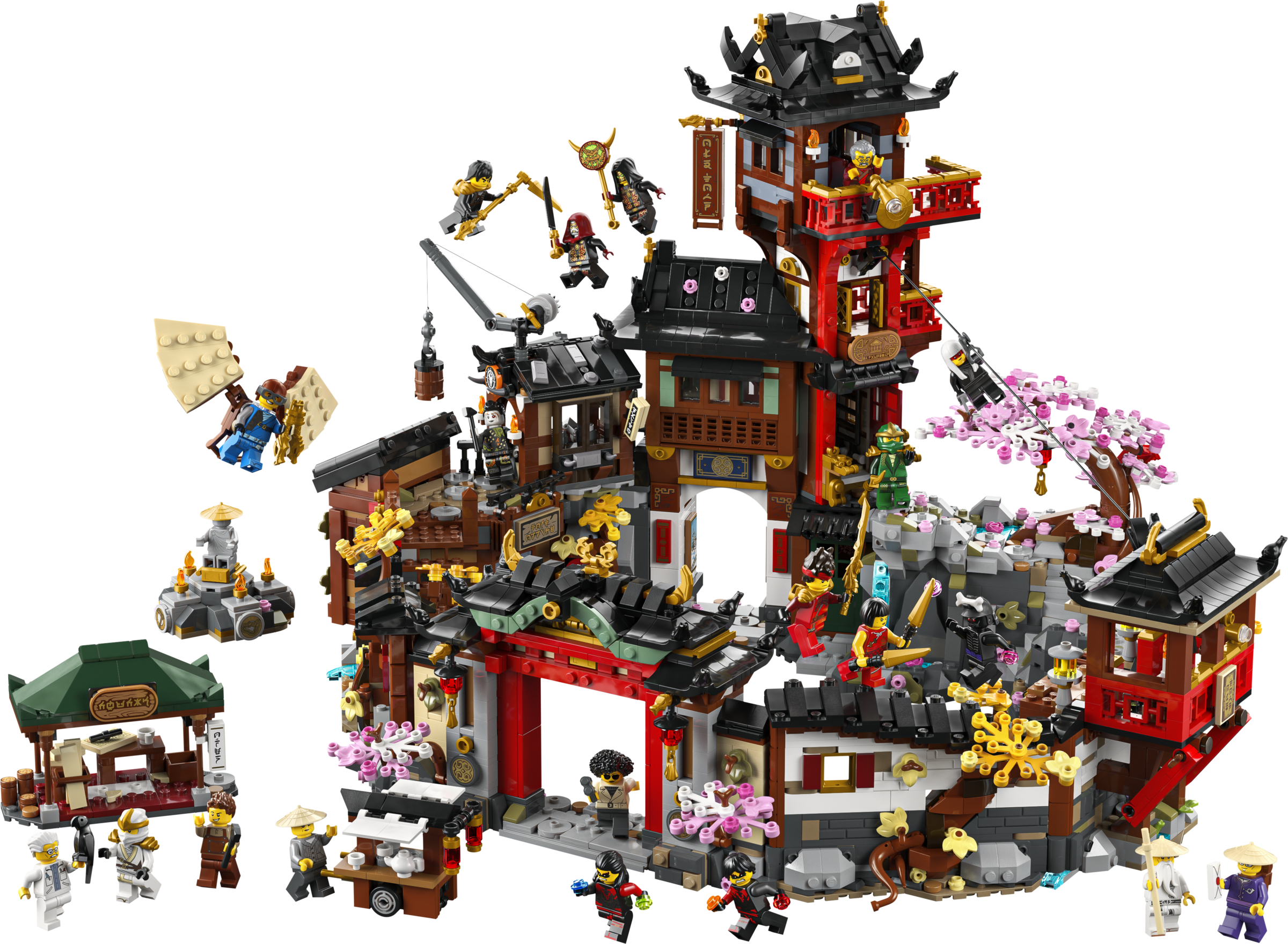 The Old Town 15th Anniversary 71861 | NINJAGO® | Buy online at the