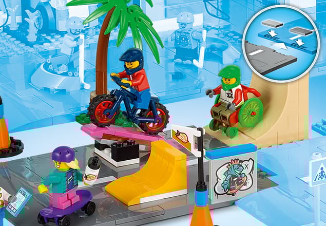 LEGO 60290 CITY Skate Park The Model Shop