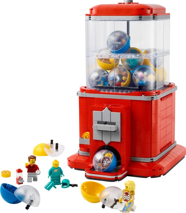 Minifigur-automat