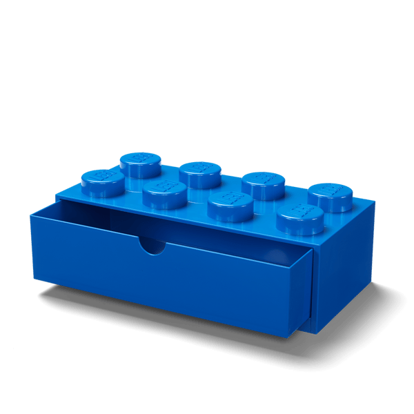 LEGO 5006143 Brique 8 tenons avec tiroir – bleu — visuel 3 sur 3