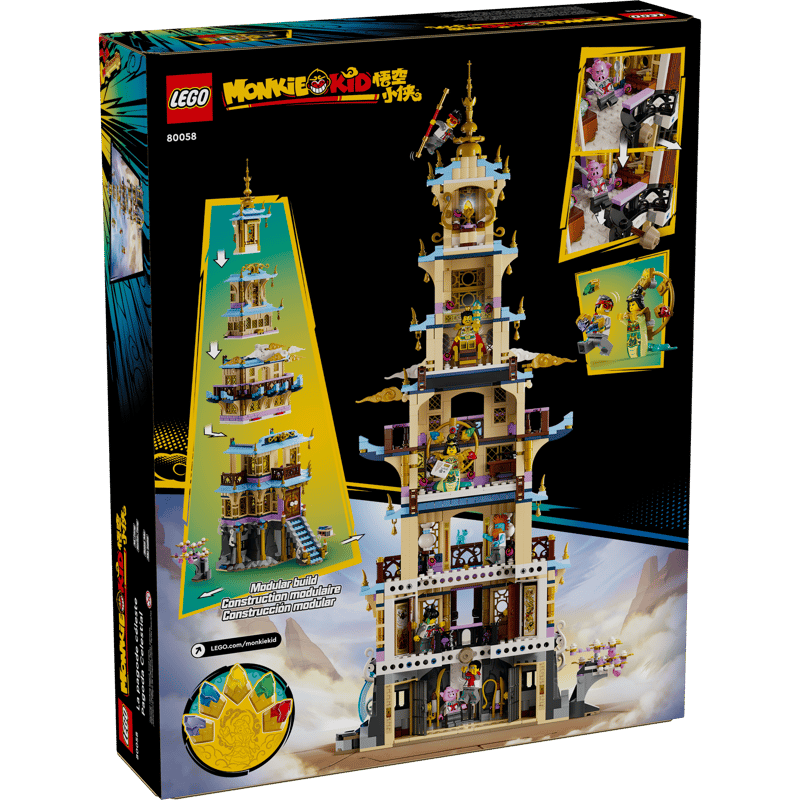 Celestial Pagoda 80058 | Monkie Kid™ | Buy online at the Official Celestial Pagoda 80058 | Monkie Kid™ | Buy online at the Official