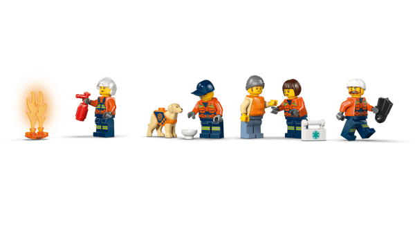 LEGO 60504 Le bateau de sauvetage et l’hélicoptère des garde-côtes — visuel 4 sur 8