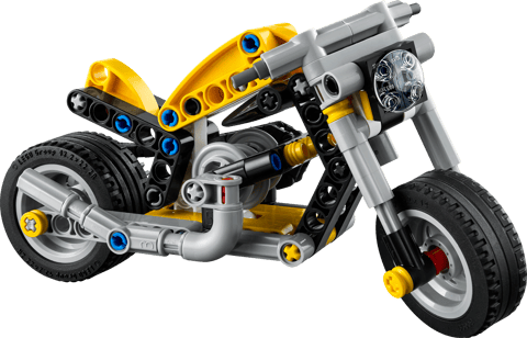 Moto gialla — set LEGO 42225