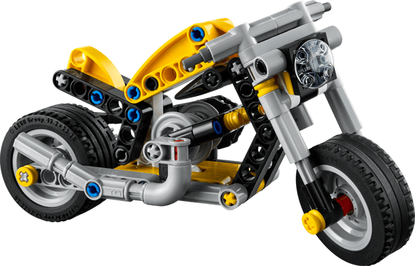 LEGO 42225 Moto jaune