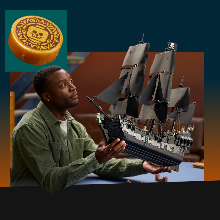 Captain Jack Sparrow's Pirate Ship 10365 | LEGO® Icons | Buy