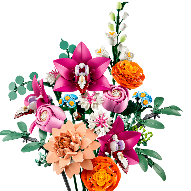 Flower Arrangement Lego Creator Expert Flower Bouquet Set Pretty