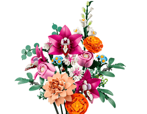 Le joli bouquet de fleurs roses