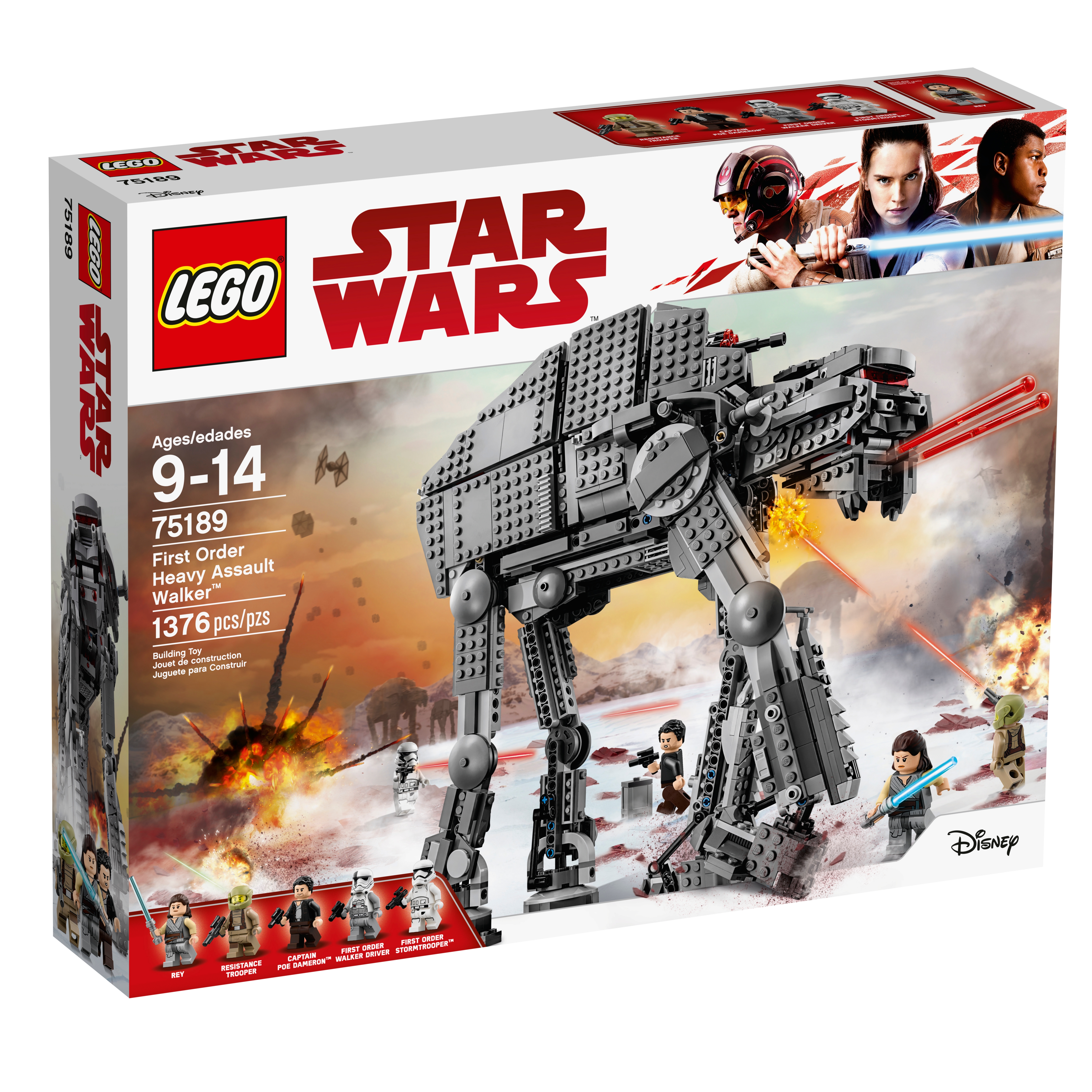 Detektiv gå Fremragende First Order Heavy Assault Walker™ 75189 | Star Wars™ | Buy online at the  Official LEGO® Shop US