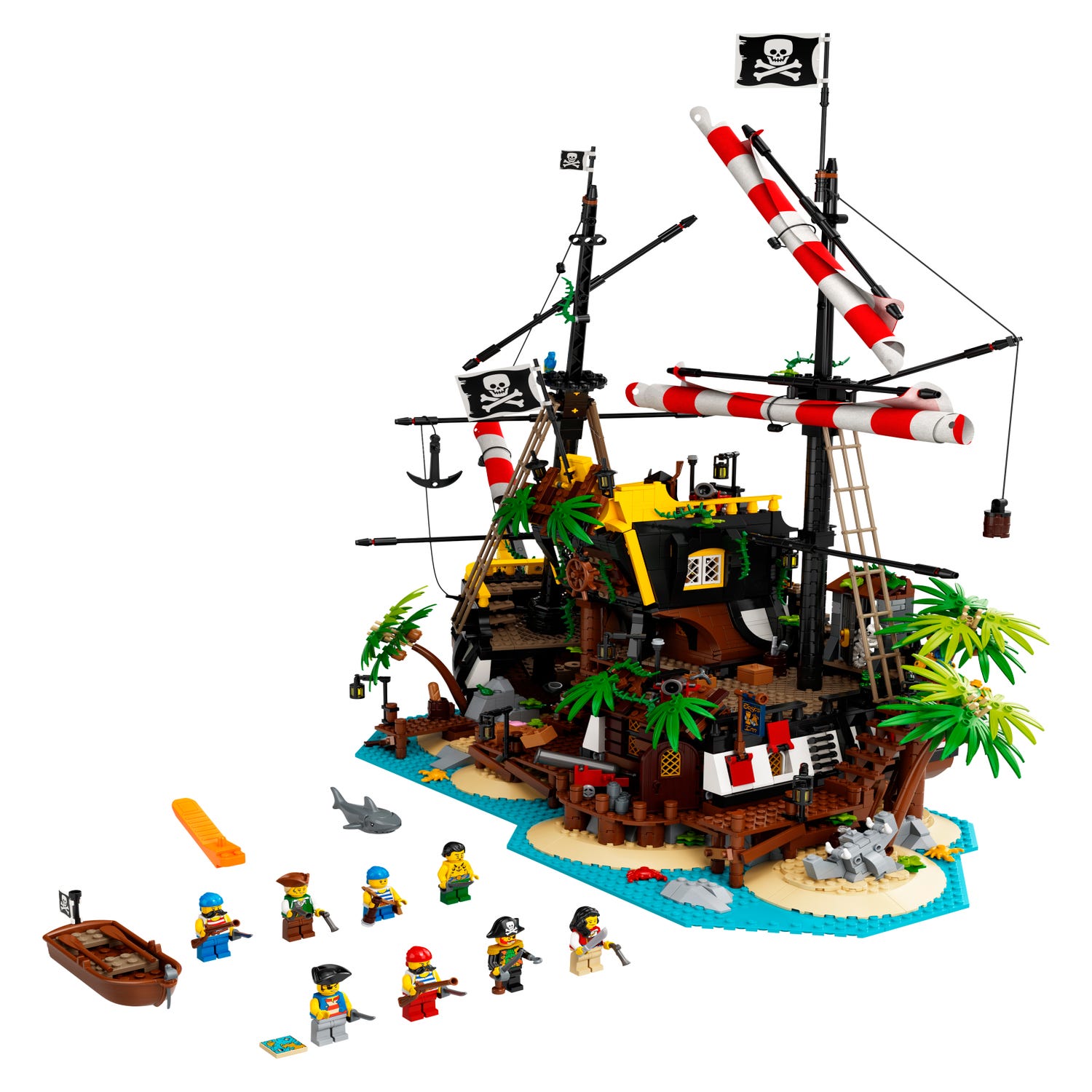 Niet verwacht Sta op Kinderachtig Piraten van Barracuda Baai 21322 | Ideas | Officiële LEGO® winkel NL