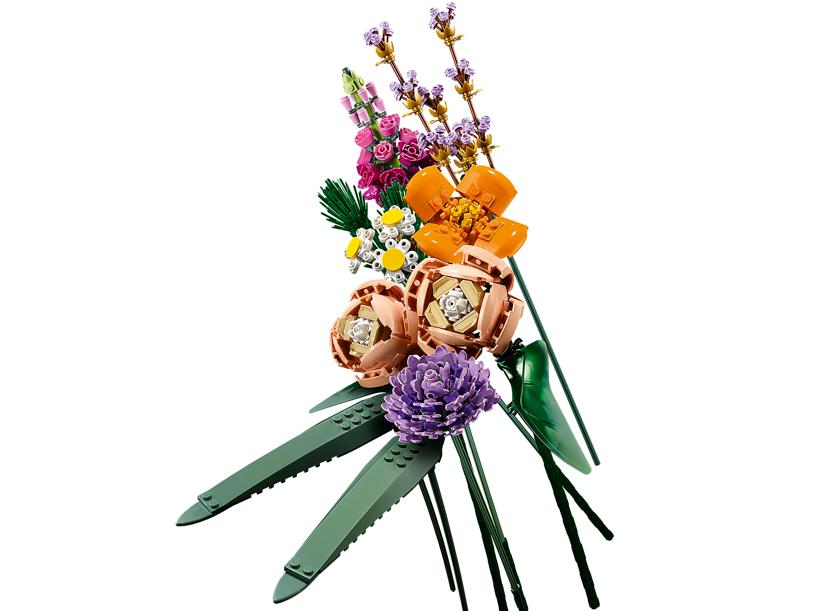 Botanik Kollektion LEGO 10280 Creator Expert Blumenstrauß Set für Erwachsene künstliche Blumen