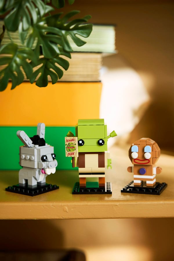 LEGO 40923 Figurines de Shrek, l’Âne et Ti Biscuit — visuel 7 sur 8