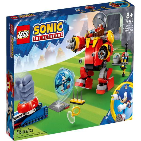 Sonic vs. Dr. Eggman's Death Egg Robot 76993, LEGO® Sonic the Hedgehog™
