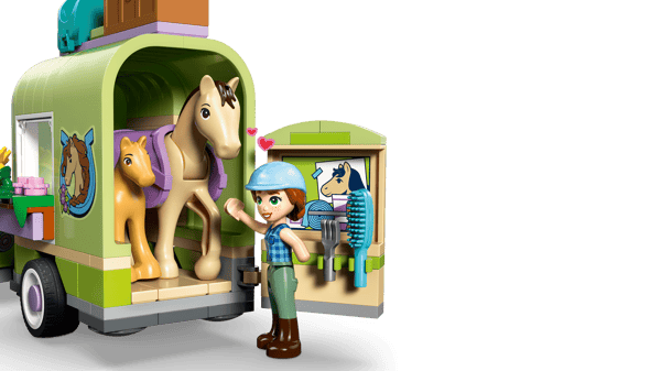LEGO 42695 La remorque du cheval et du poulain — visuel 6 sur 8