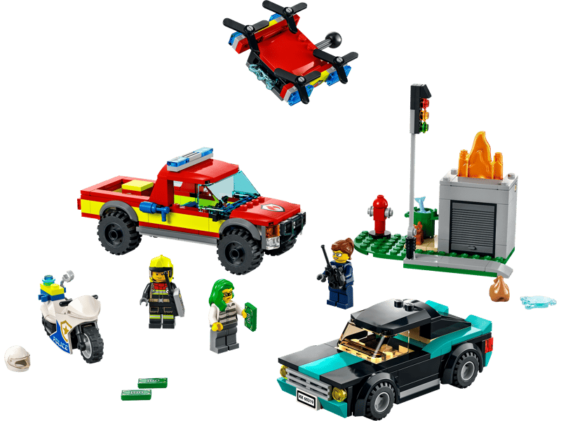 Fire Rescue Police Chase City Buy Online At The Official Lego Shop Gb Fire Rescue Police Chase City Buy Online At The Official Lego Shop Gb