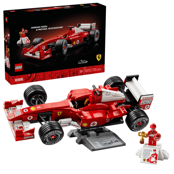 LEGO 11375 Ferrari F2004 et Michael Schumacher — visuel 2 sur 8