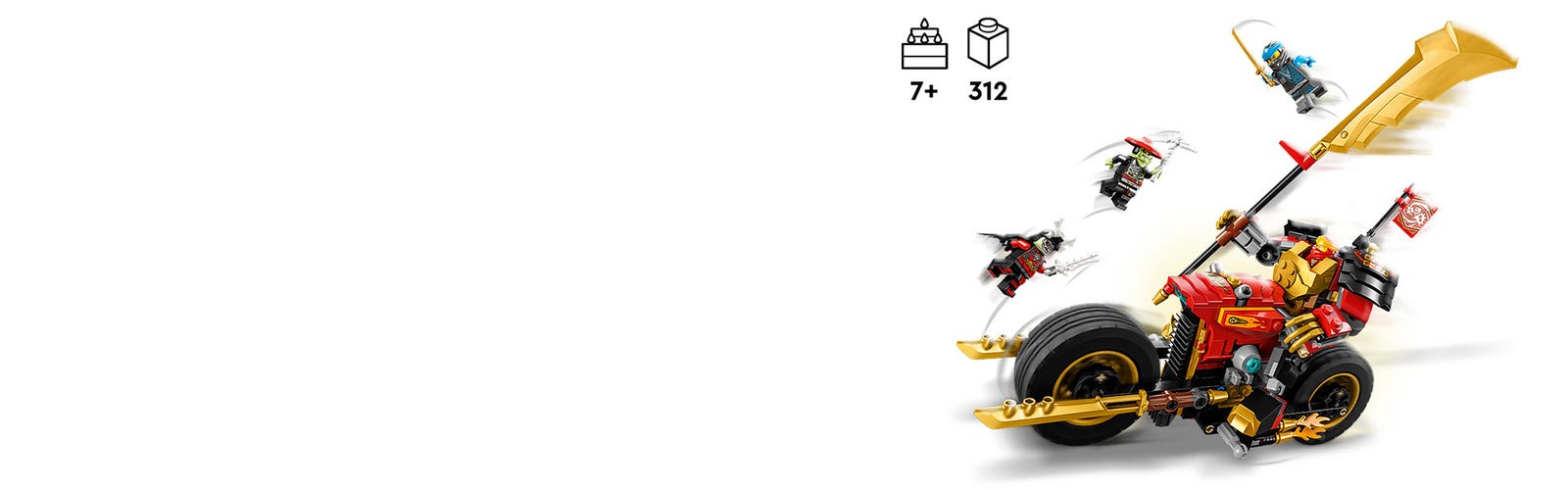 Kai\'s Mech Rider EVO 71783 | NINJAGO® | Buy online at the Official LEGO®  Shop US
