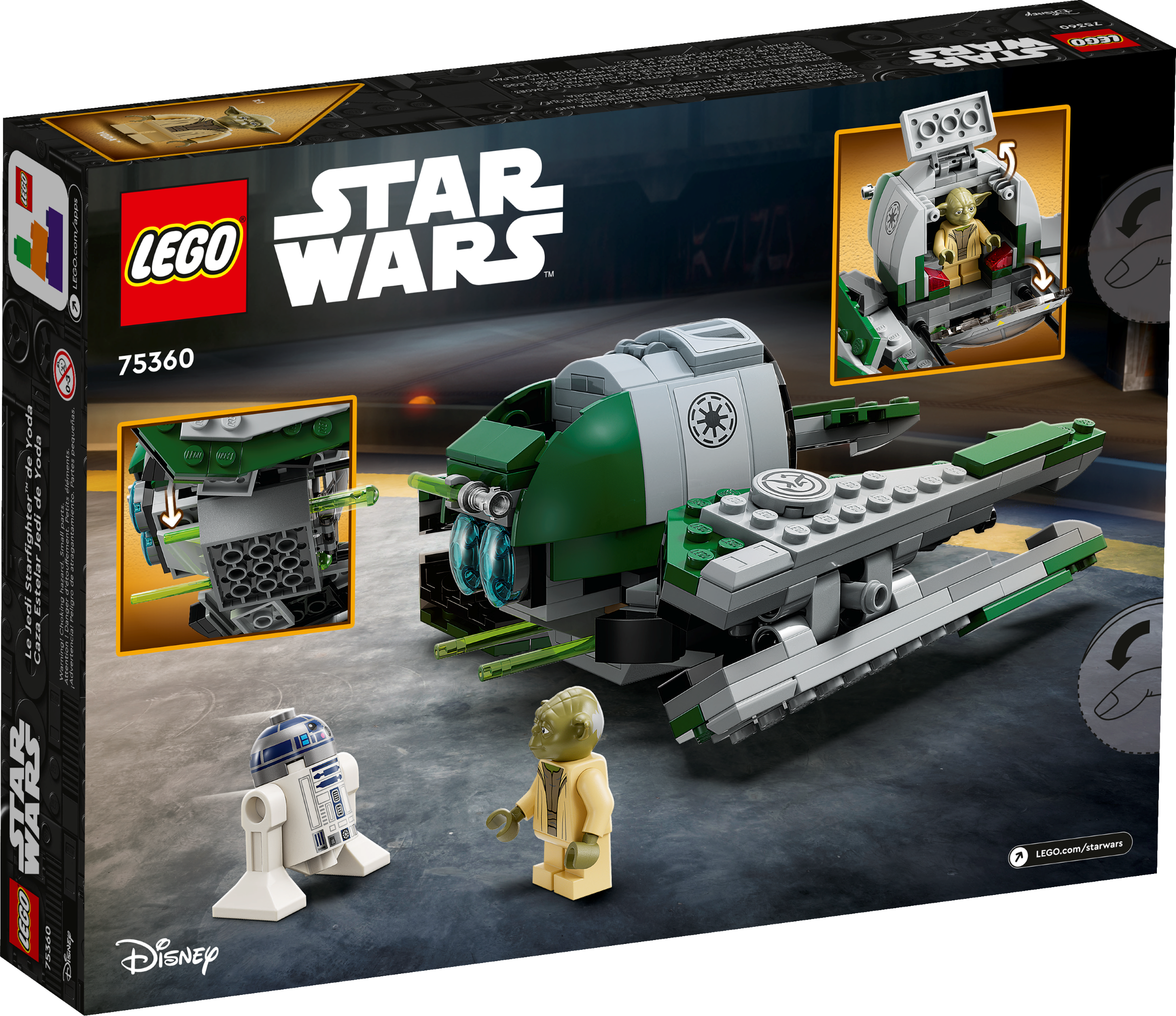 Yoda's Jedi Starfighter™ 75360 | Star Wars™ | Buy online at the Official  LEGO® Shop US