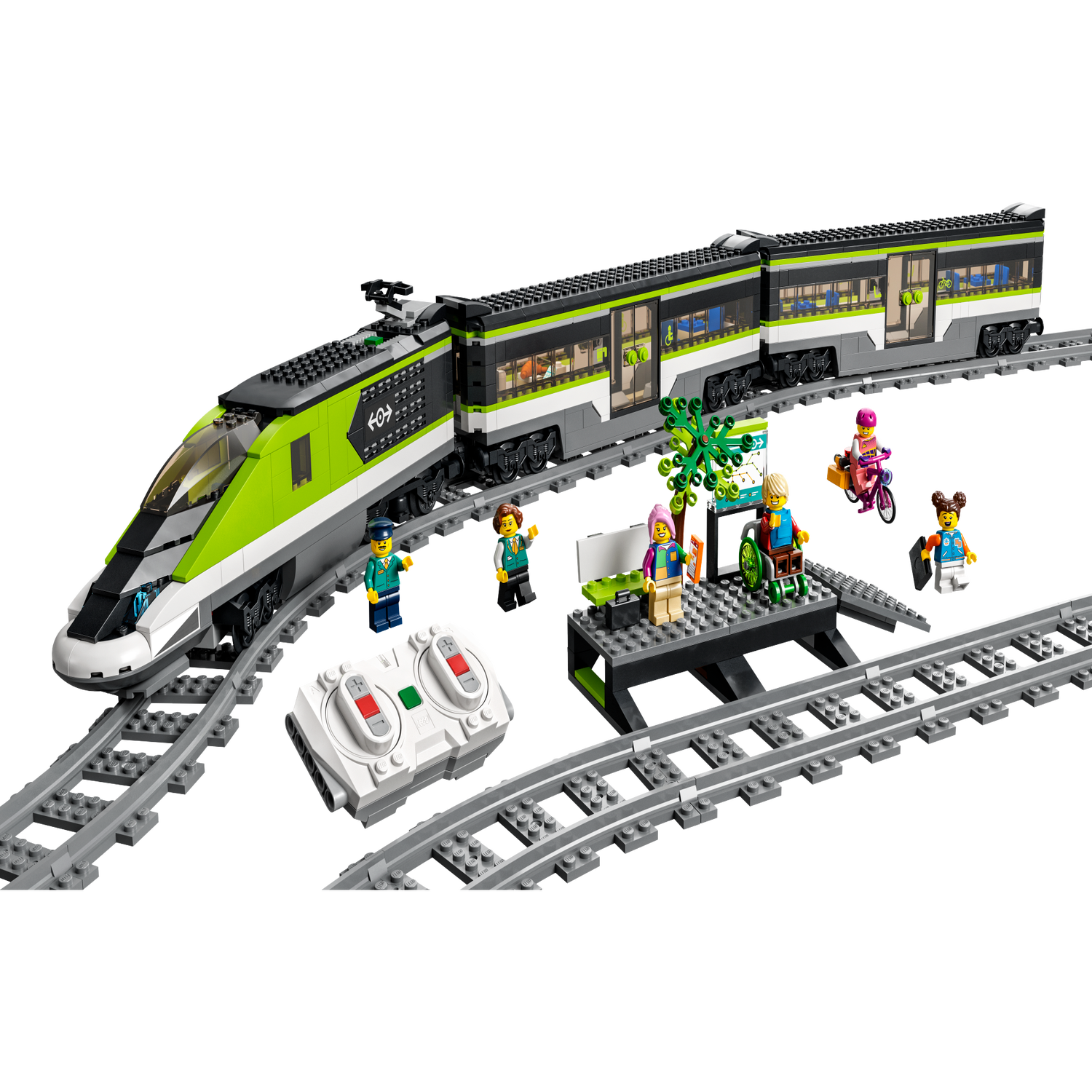 Soldes LEGO City - Le train de voyageurs express (60337) 2024 au meilleur  prix sur