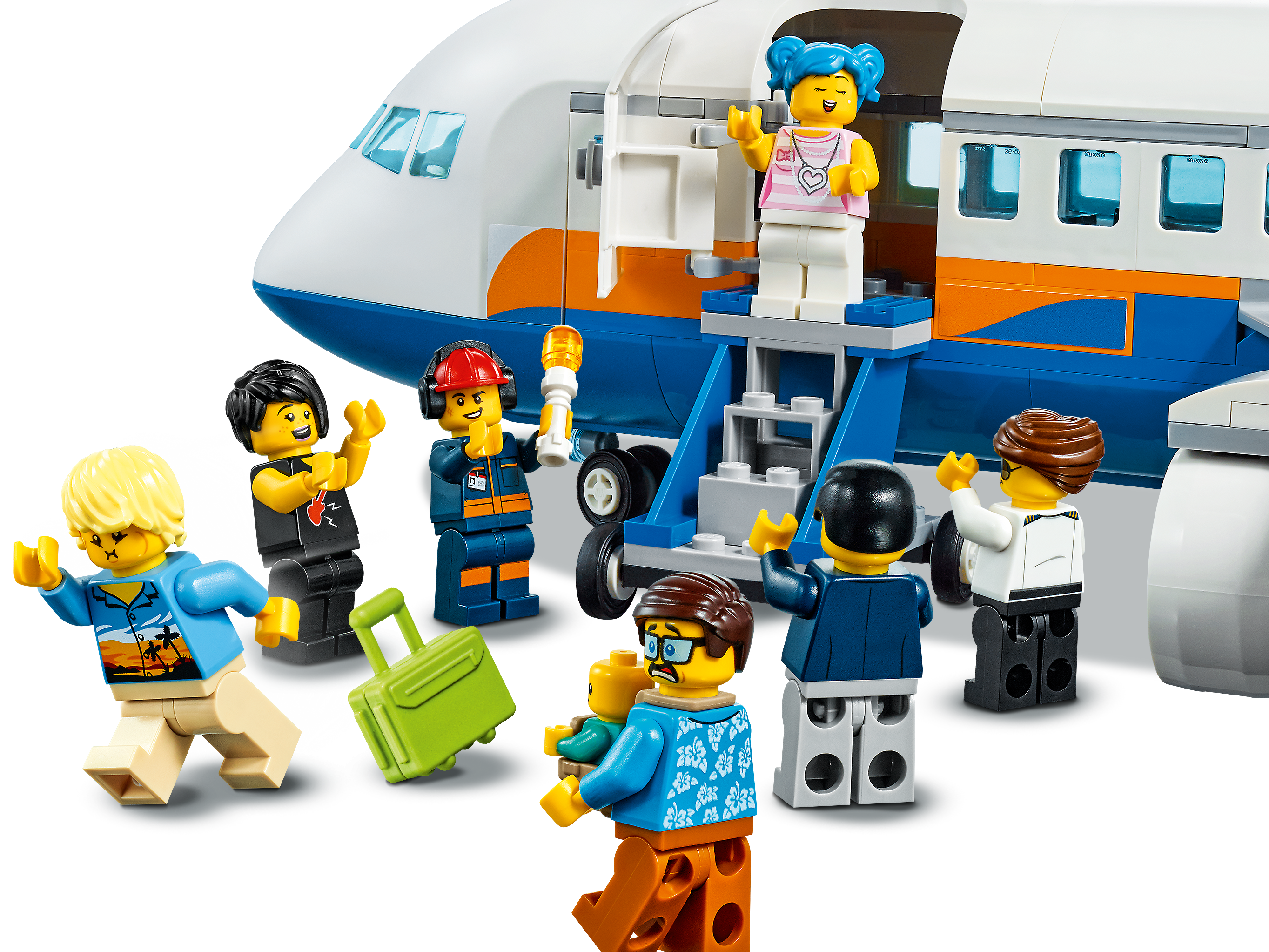dynasti Tilbud Repræsentere Passenger Airplane 60262 | City | Buy online at the Official LEGO® Shop US