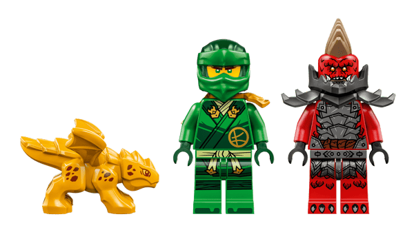 LEGO 71829 Le dragon vert de la forêt de Lloyd — visuel 4 sur 8