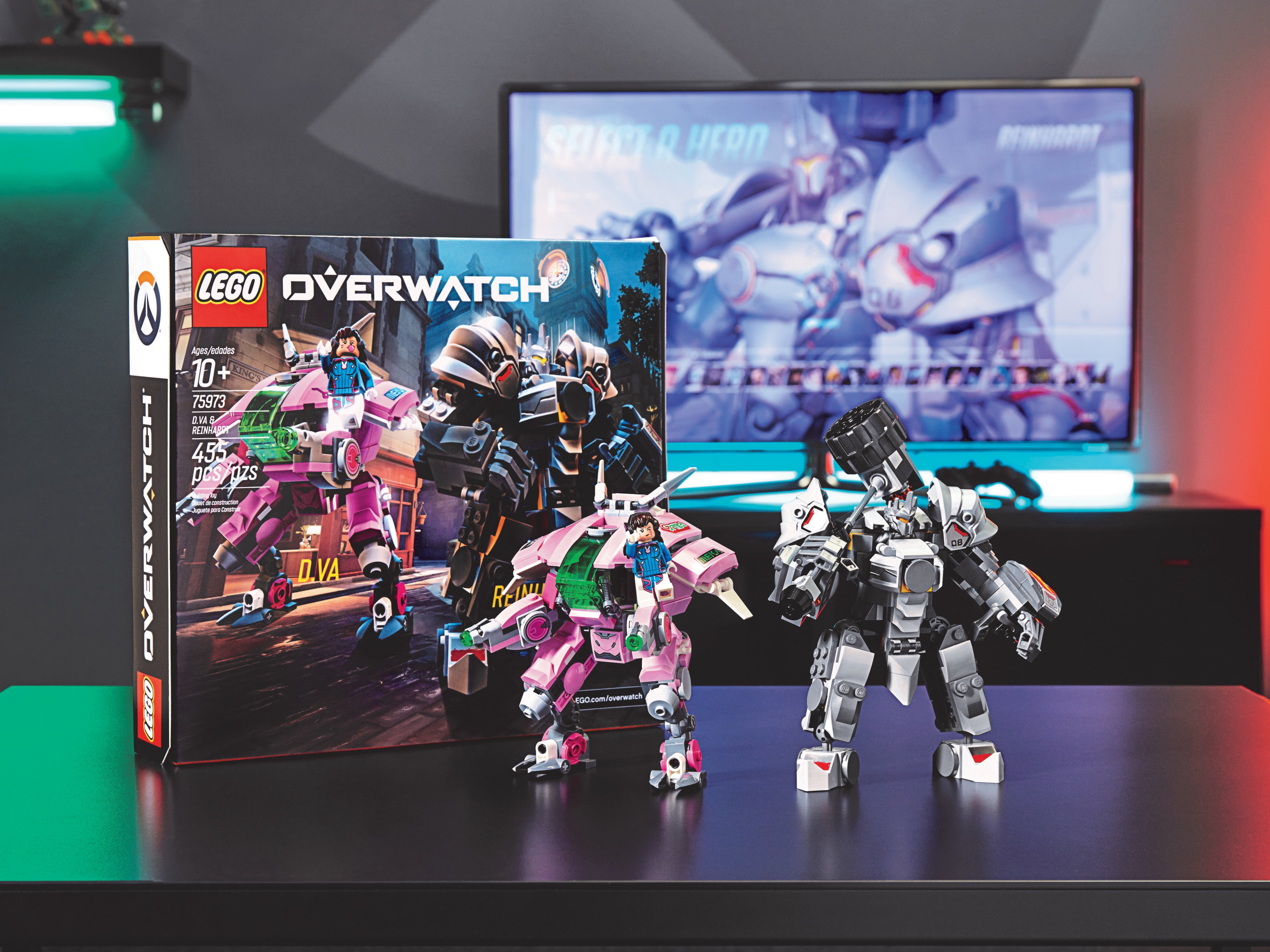 D.Va & Reinhardt 75973 | Overwatch® | Buy online at the Official