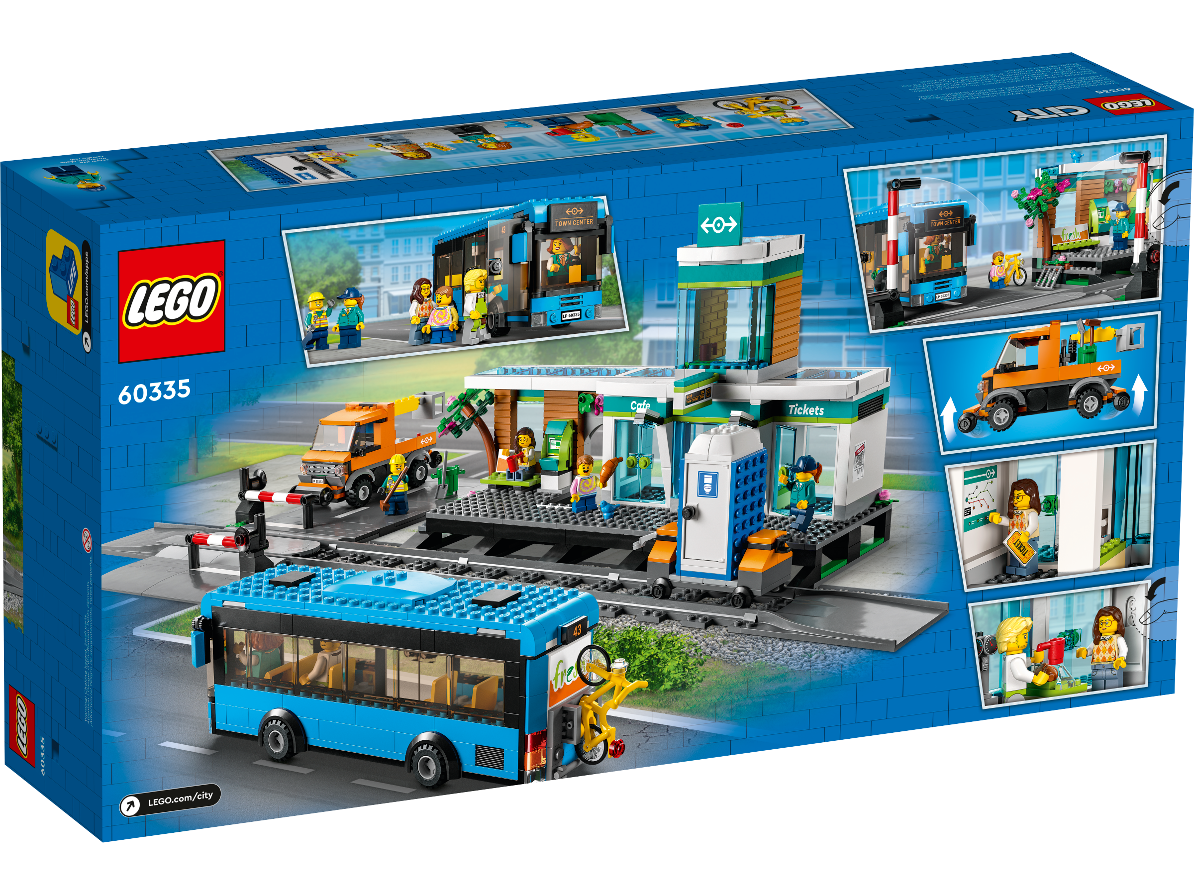 Lego city train Thalys TGV & Fanabriques 2015 Layout. LEGO 
