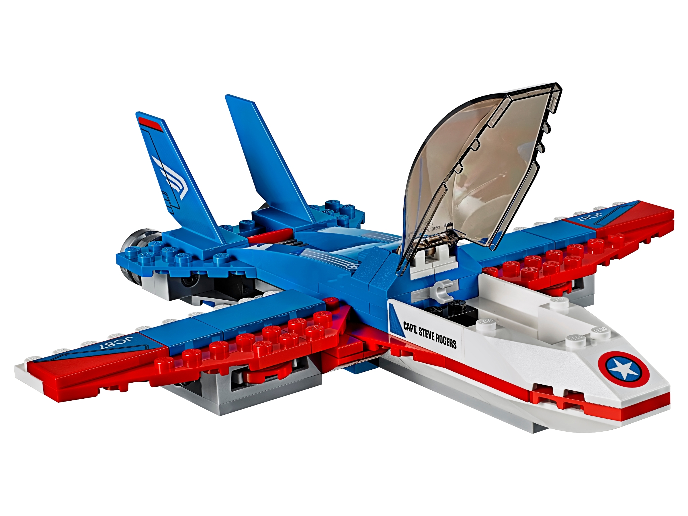 LEGO Super Heroes Captain America Jet Pursuit 76076 Building Kit (160  Pieces)