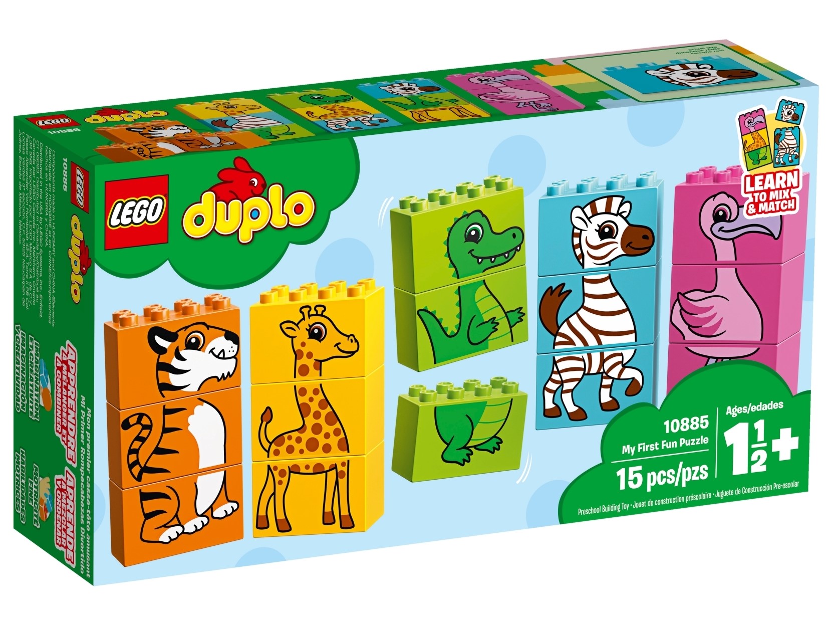 My First Fun Puzzle 10885 | DUPLO® | Buy online at the LEGO® Shop US
