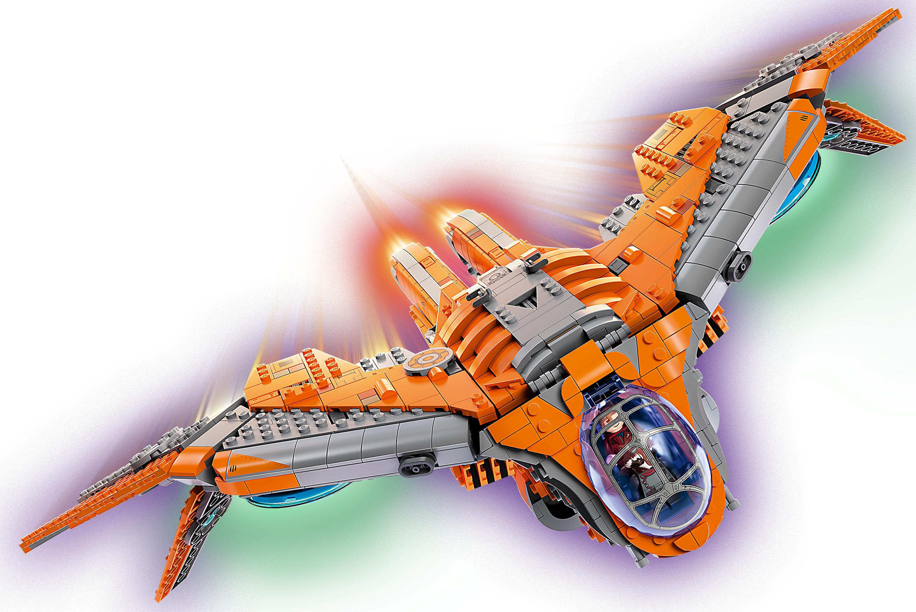 Ages 14+ LEGO Marvel The Guardians of the Galaxy Space Battleship Building Kit 