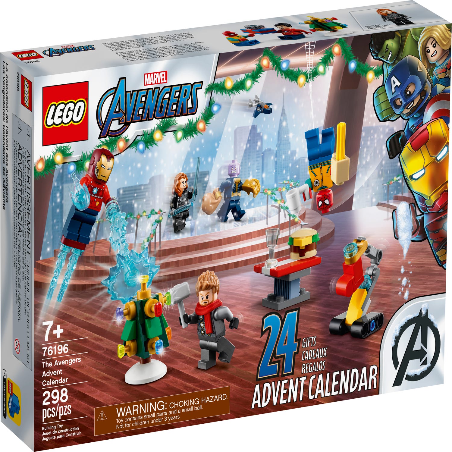 Rejse sød smag dollar LEGO® Marvel Avengers julekalender 76196 | Marvel | Officiel LEGO® Shop DK