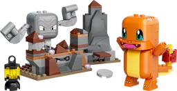 LEGO Pokémon 72157 SMART Play: Glumandas und Kleinsteins Höhlenduell