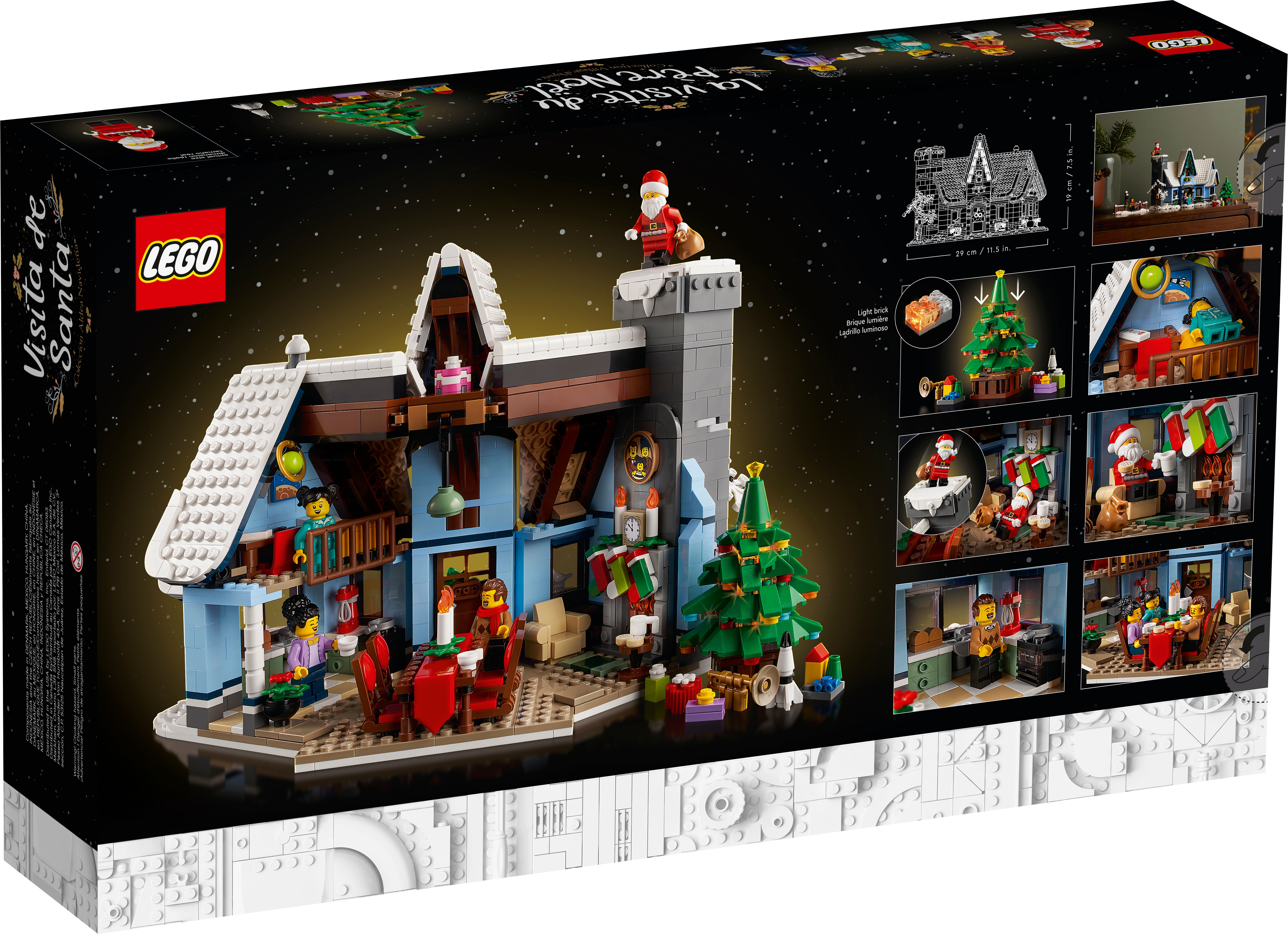Santa’s Visit 10293 | LEGO® Icons | Buy online at the Official LEGO® Shop US