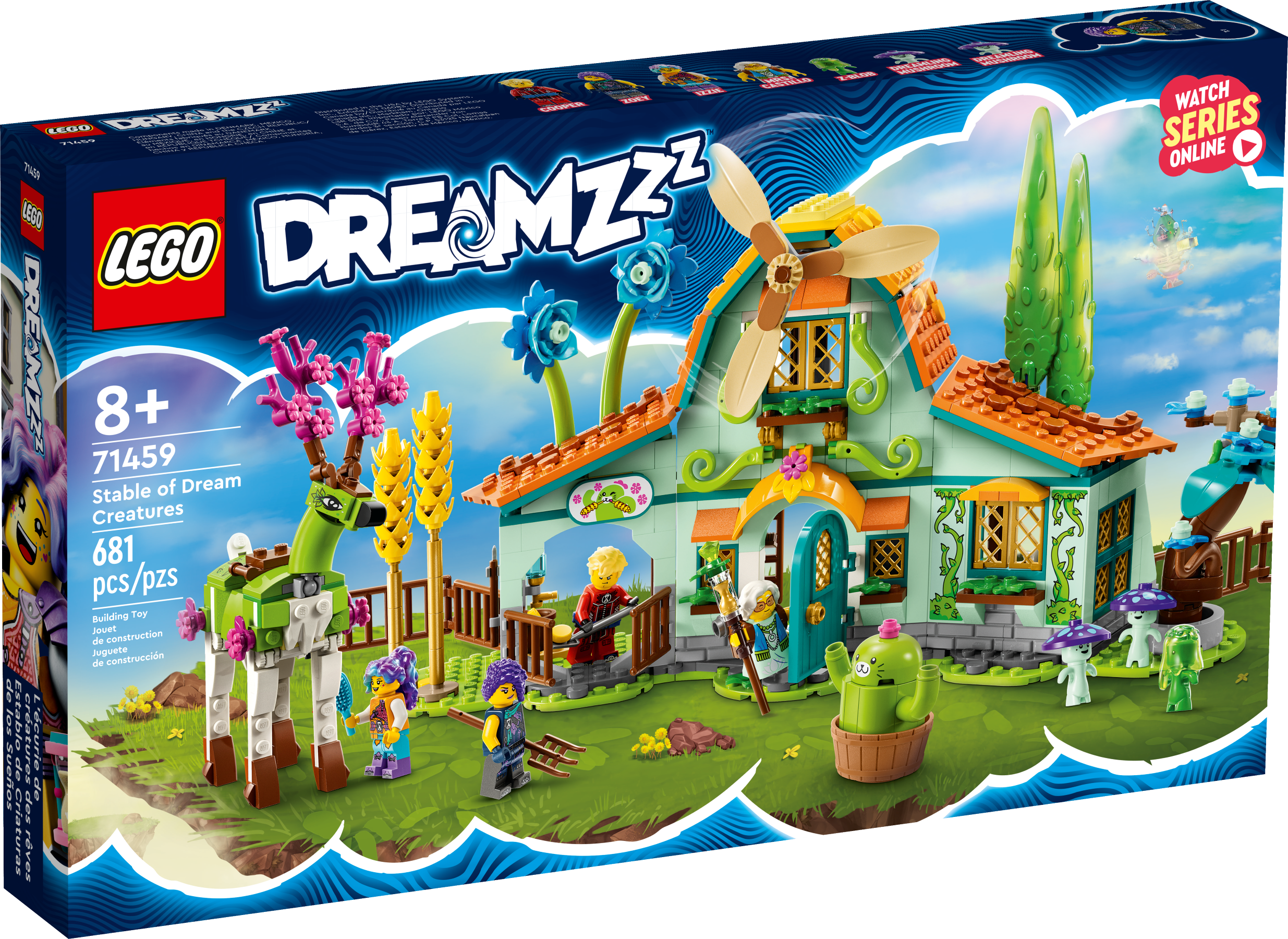 Scuderia delle Creature dei Sogni 71459, LEGO® DREAMZzz™