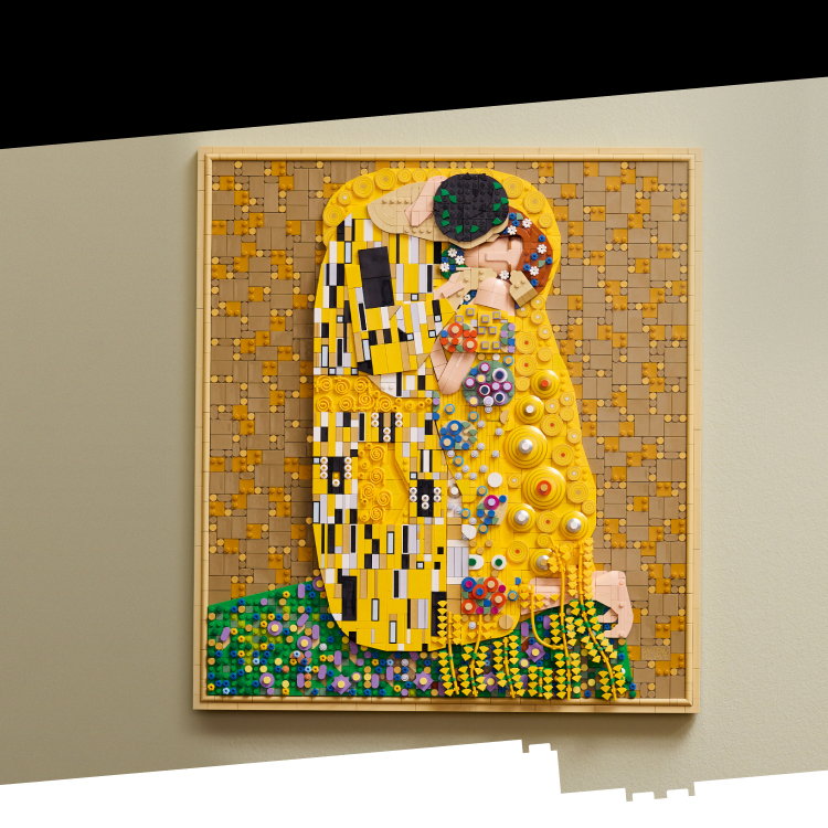 Recreate Gustav Klimt's Golden Masterpiece | Official LEGO® Shop US