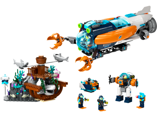 LEGO 60379 - Dybhavsudforsknings-ubåd