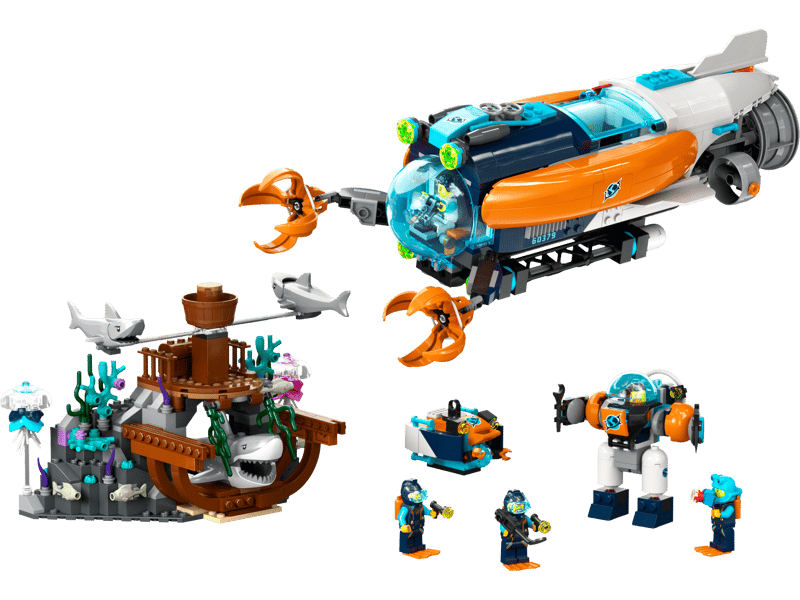 Deep-Sea Explorer Submarine — LEGO set 60379