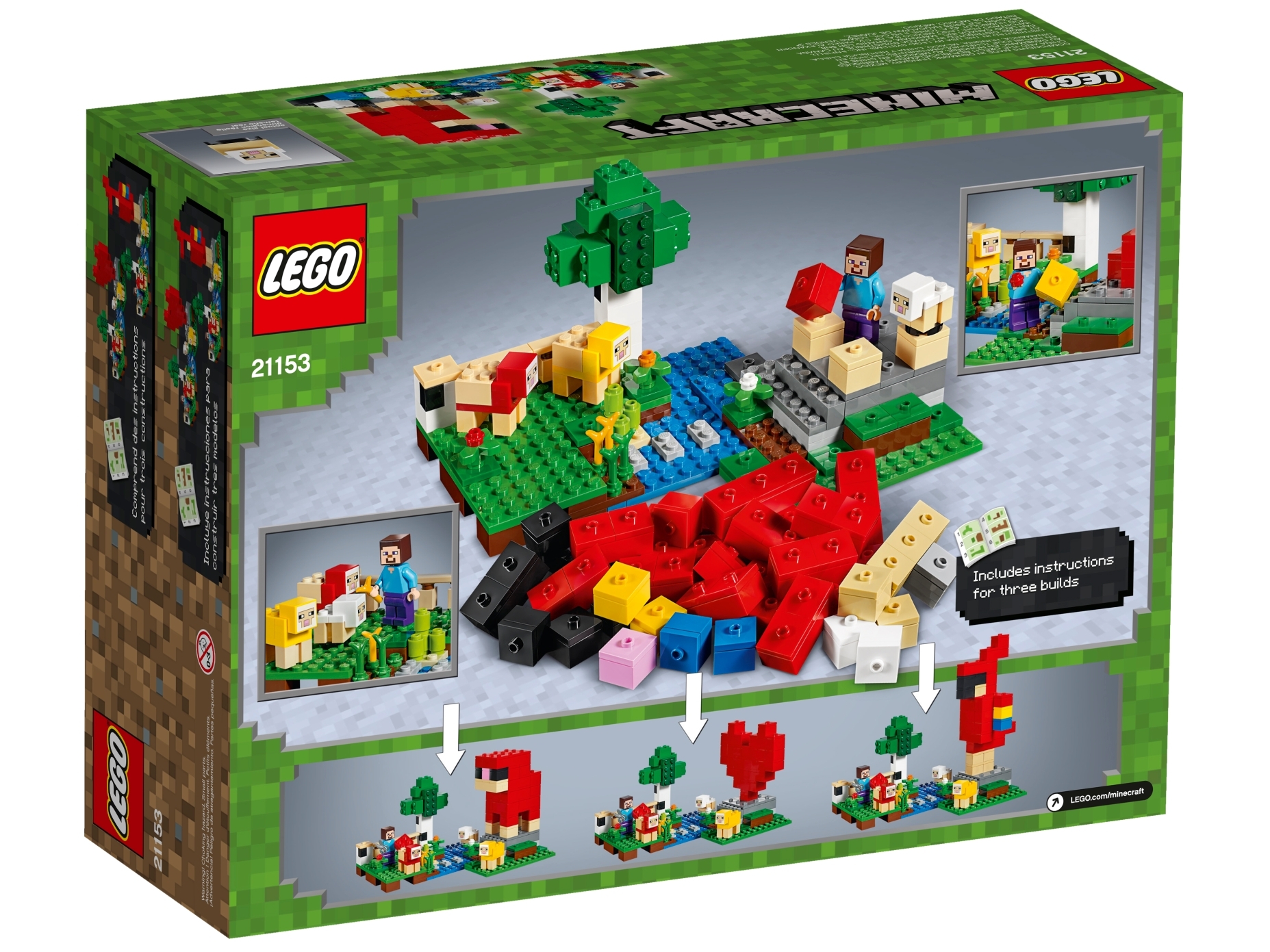 Lego Minecraft 21153 The Wool Farm 