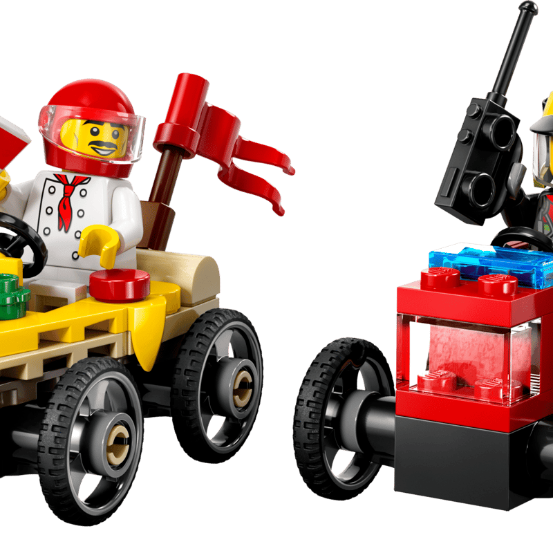 Pizza vs. Fire Truck Race Car Pack 60458 | City | Buy online at Pizza vs. Fire Truck Race Car Pack 60458 | City | Buy online at