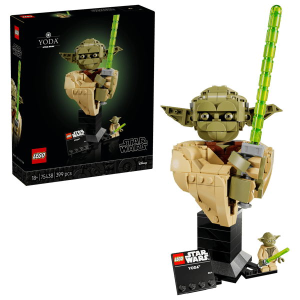 LEGO 75438 Le buste de Yoda™ — visuel 2 sur 8