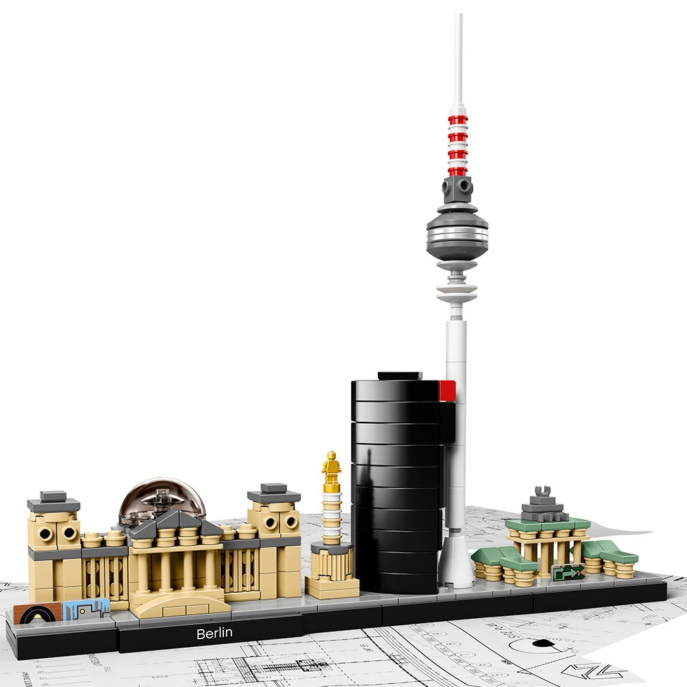Berlin LEGO Architecture 21027 Skyline Bauset
