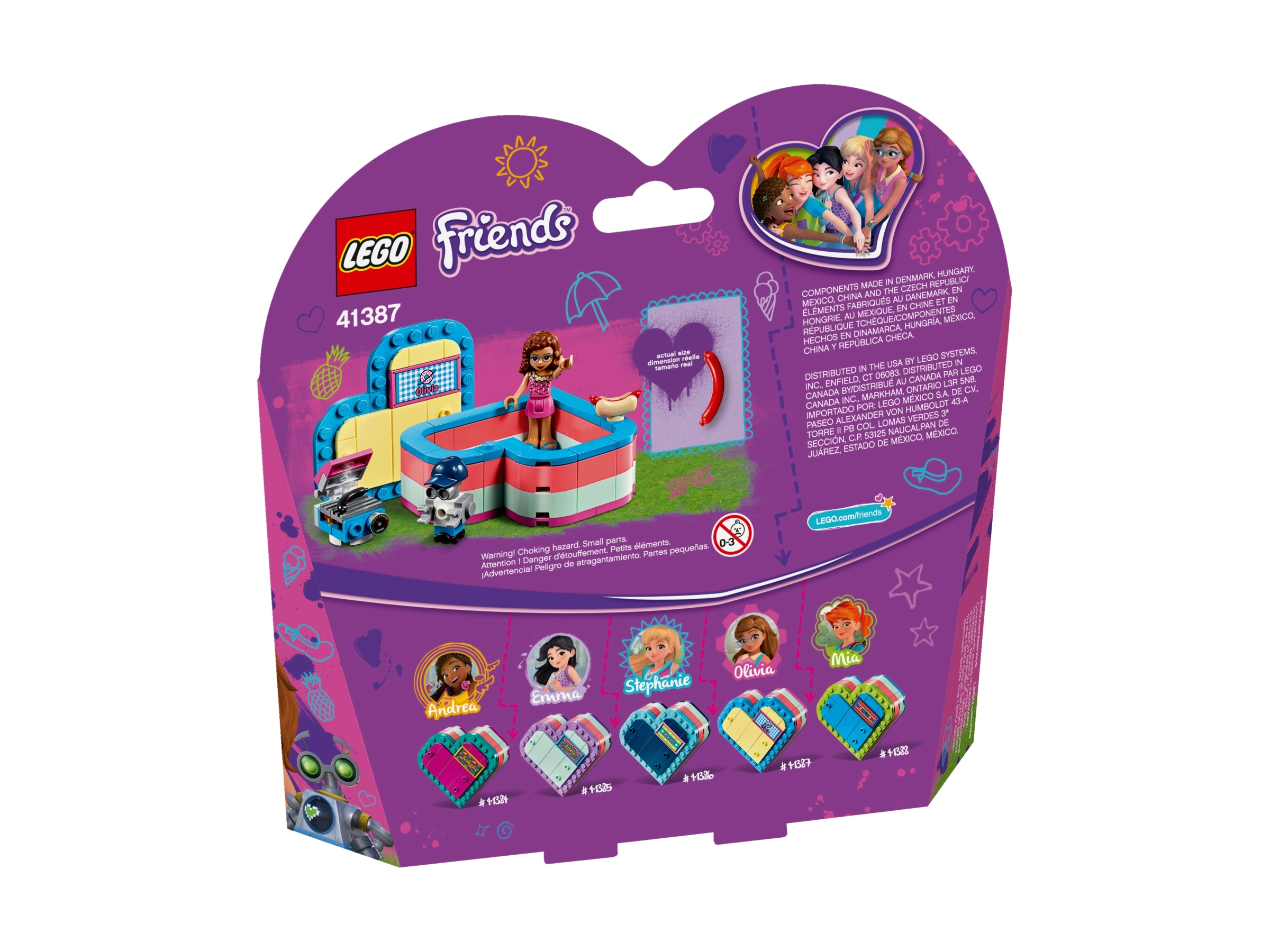 Olivia's Summer Heart Box 41387 | Friends | Buy online at